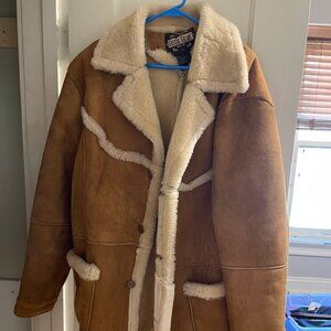 Guide Gear Men's Shearling Jacket, Long